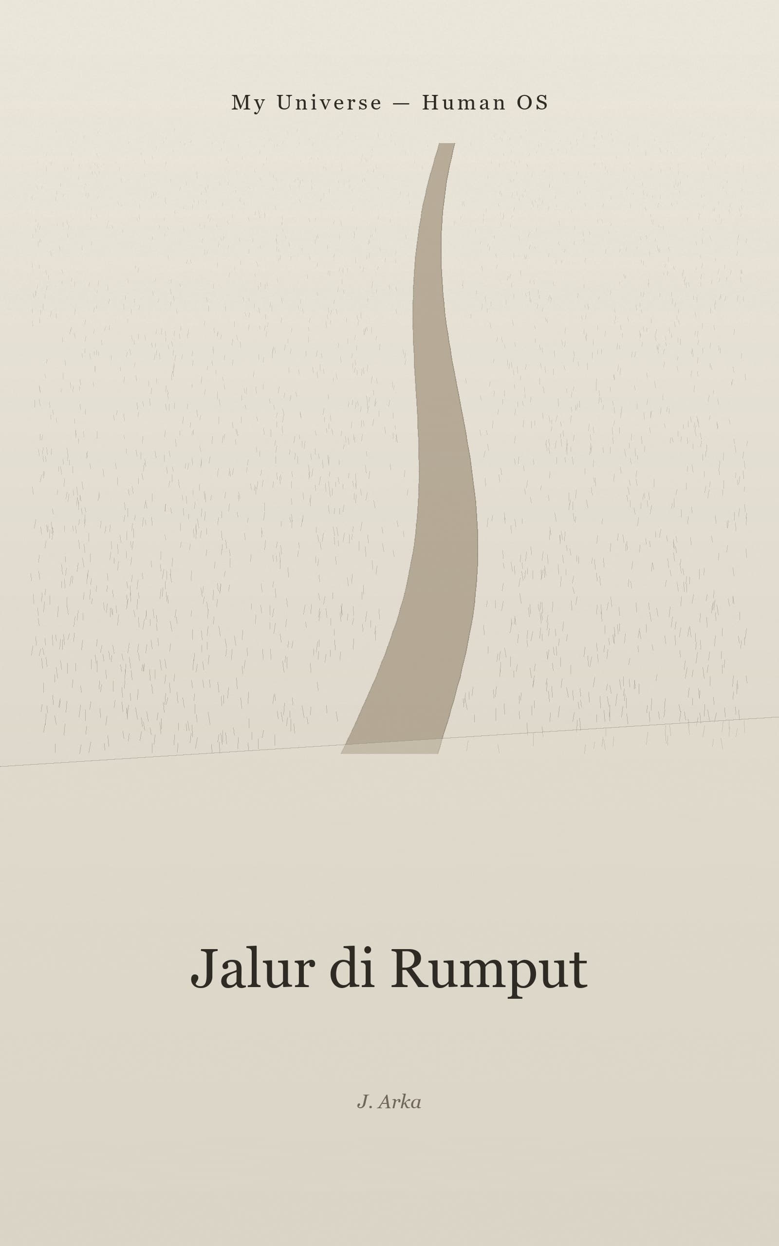 Sampul buku Jalur di Rumput, volume 10 Human OS