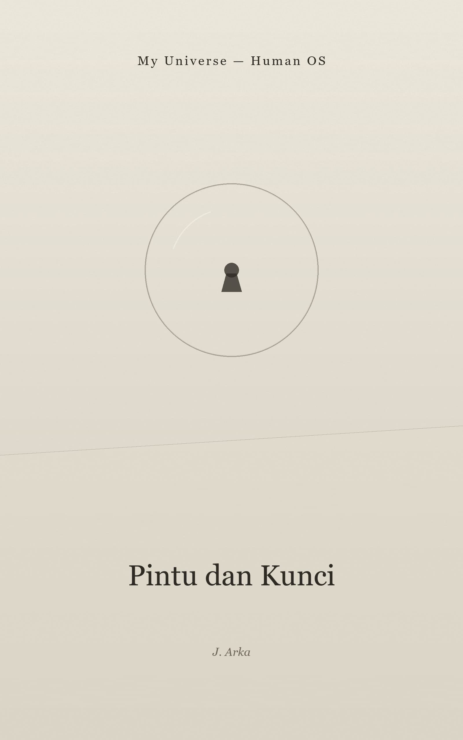 Sampul buku Pintu dan Kunci, volume 08 Human OS